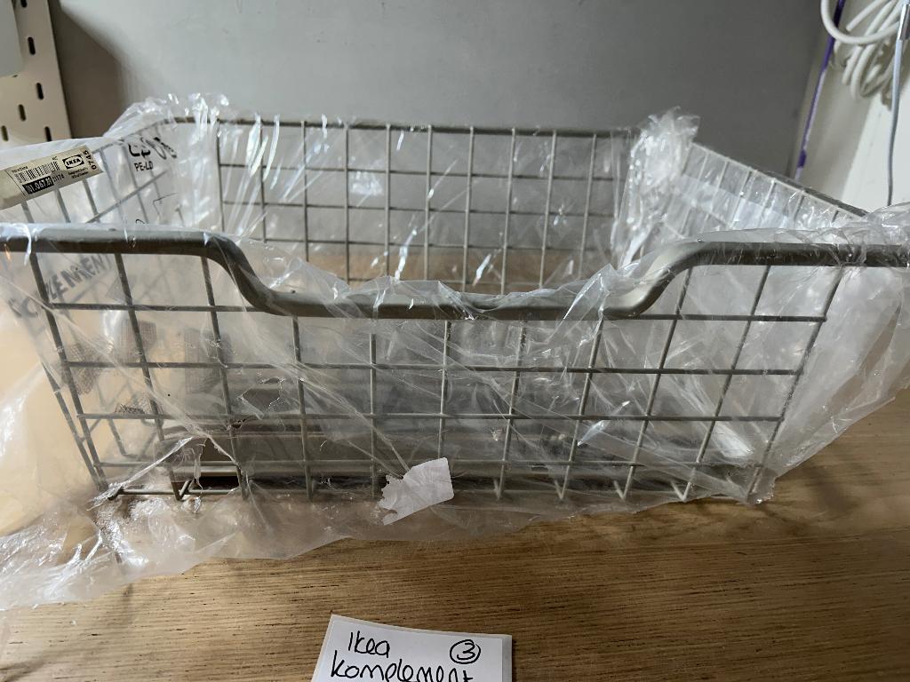 NIEUW | Ikea Komplement Draadmand (3), Nieuw, Minder dan 100 cm, 50 tot 75 cm, 50 tot 100 cm