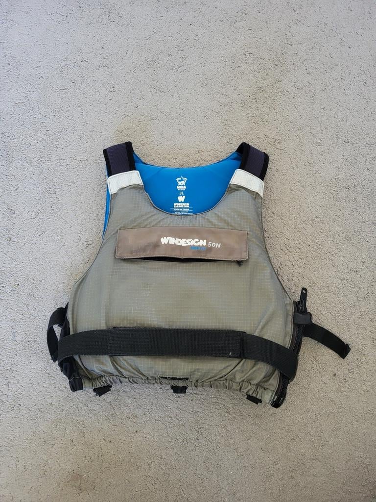 Zwemvest Windesign 50N JL Optimist 34-45 kg, Watersport en Boten, Watersportkleding, Gebruikt, Kind, Windesign, Ophalen of Verzenden