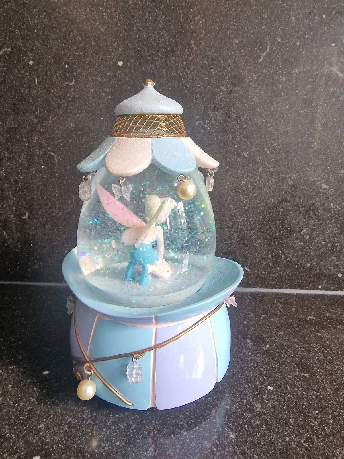 Vintage Disney Tinkerbell Muzikale Sneeuwbol, Ophalen of Verzenden