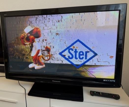 Panasonic 42 inch Plasma TV (TX-P42C10E), Ophalen, Gebruikt, Panasonic, 100 Hz