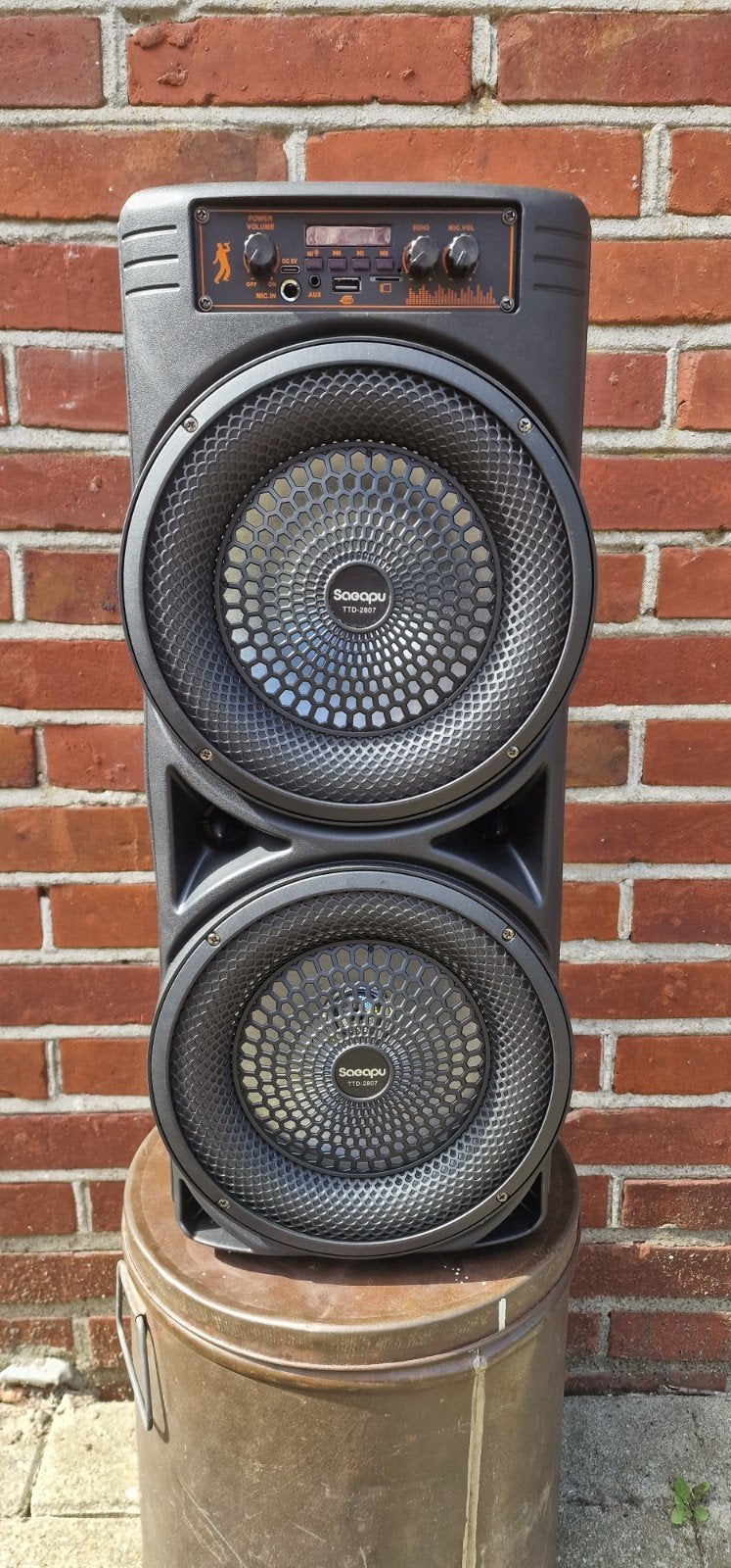 Nieuwe Soeapu Party Speaker met Bluetooth boom box.n, Audio, Tv en Foto, Overige merken, AUX-ingang, Party speaker, Nieuw