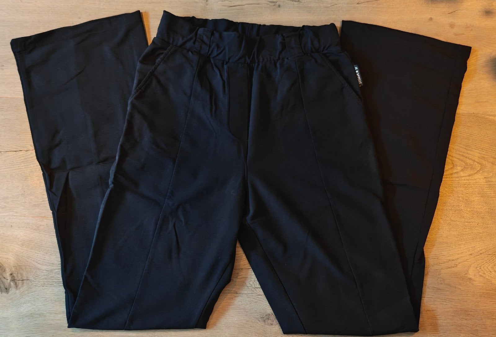 Je m'appelle zwarte travelstof broek maat 34, Kleding | Dames, Zwart, Je m'appelle, Ophalen of Verzenden, Zo goed als nieuw