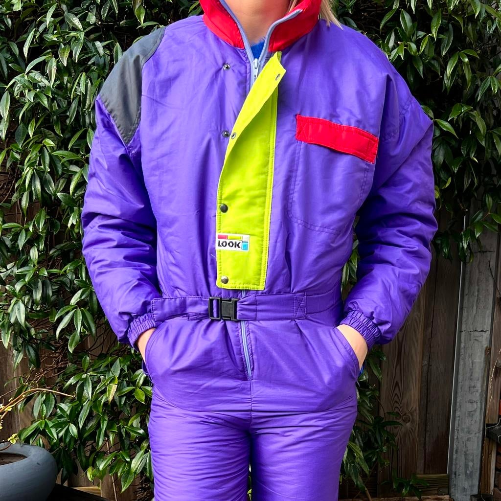 Vintage Retro Skipak (S), Ophalen of Verzenden, Gedragen, Maat 36 (S), Pak