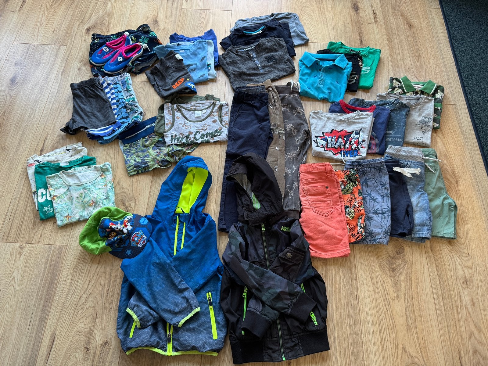 Leuk zomerpakket mt 110 - mix van merken, Ophalen of Verzenden, Gebruikt, Maat 110