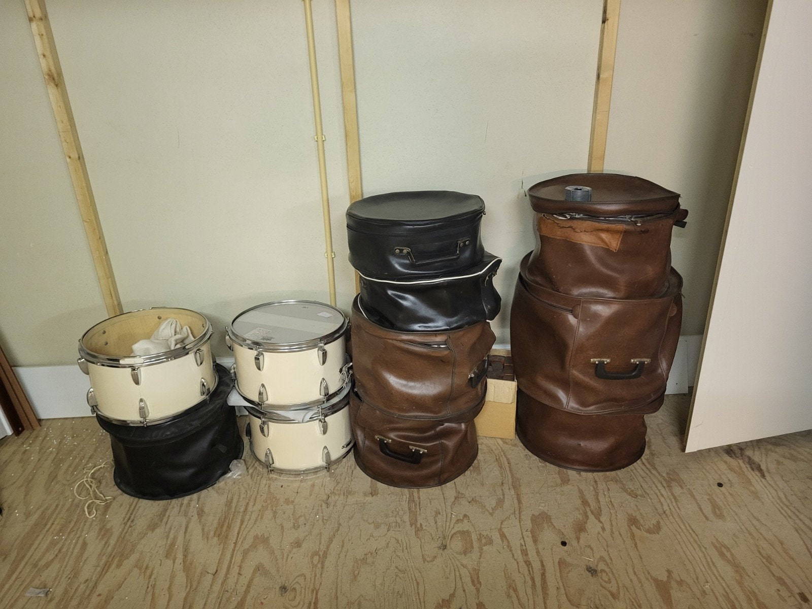 Vintage trommels (oude drumband), Ophalen, Gebruikt, Overige merken