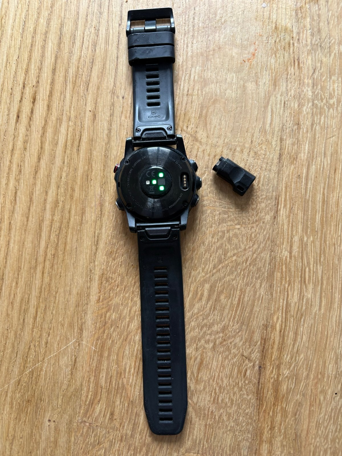 Garmin Fenix 5 Plus Zwart - Gebruikt, Gebruikt, Zwart, Ophalen of Verzenden, Waterdicht