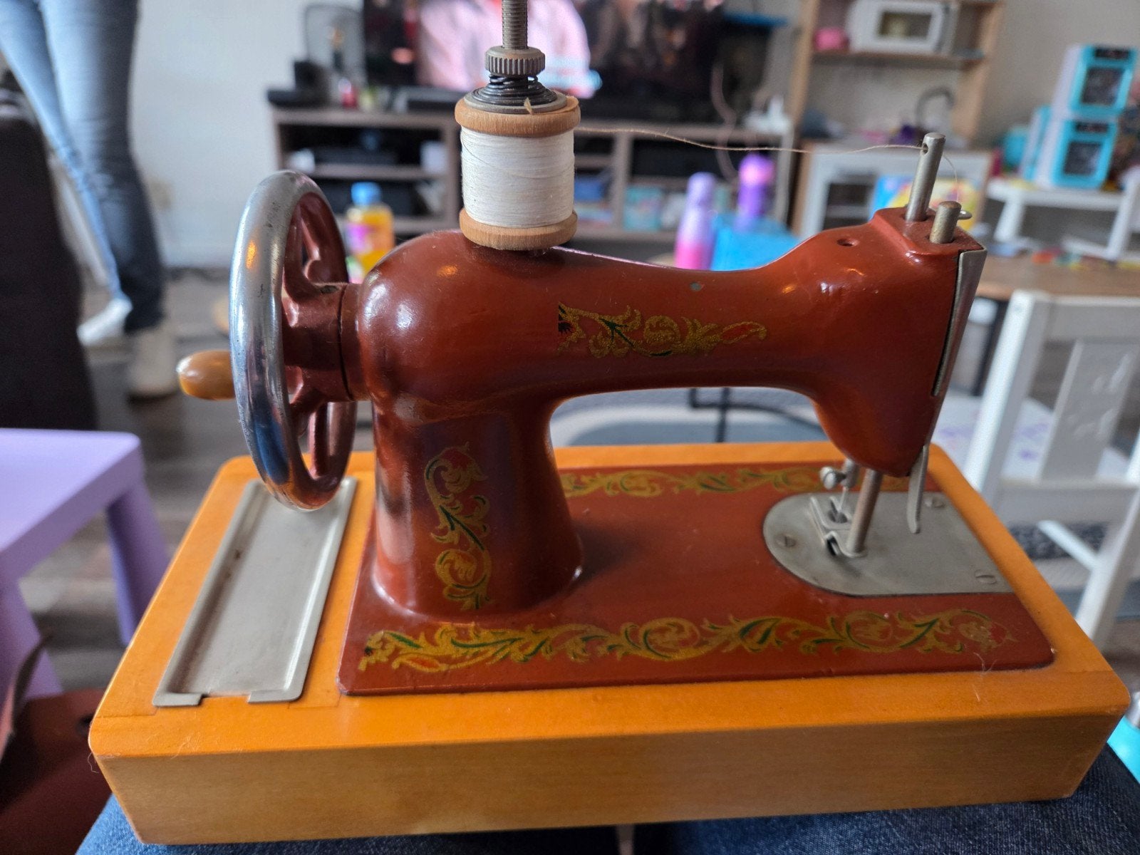 Vintage kinder naaimachine Orsha, Ophalen, Gebruikt, Naaimachine, Overige merken