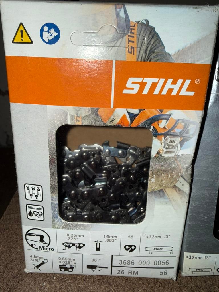 Nieuwe stihl zaagkettingen 56schakels, Tuin en Terras, Hand-tuingereedschap, Zo goed als nieuw, Overige soorten, Ophalen of Verzenden