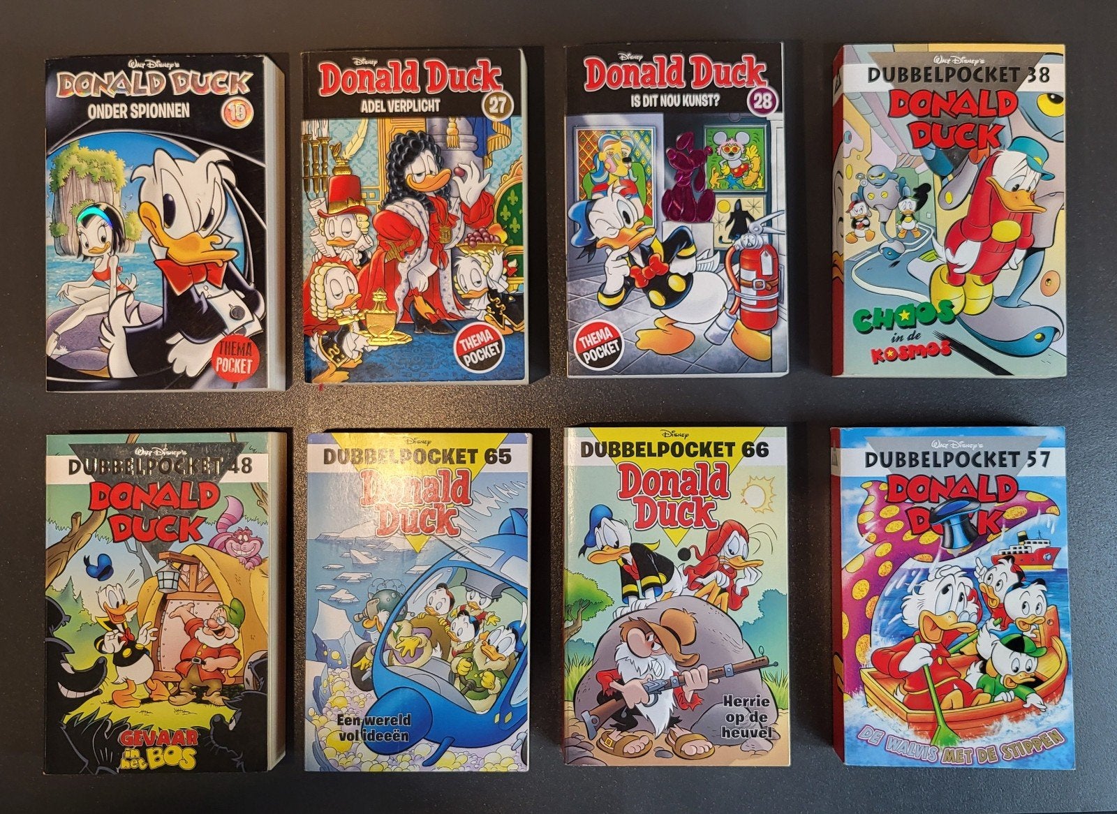 Disney Pocket Boekjes - Donald Duck, Katrien Duck, Duckstad, Boeken, Meerdere stripboeken, Ophalen, Zo goed als nieuw