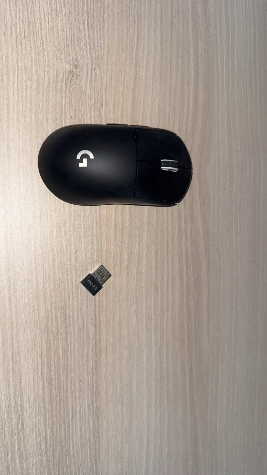 Logitech G PRO X SUPERLIGHT Gaming Muis Draadloos Zwart, Computers en Software, Muizen, Zo goed als nieuw, Muis, Rechtshandig