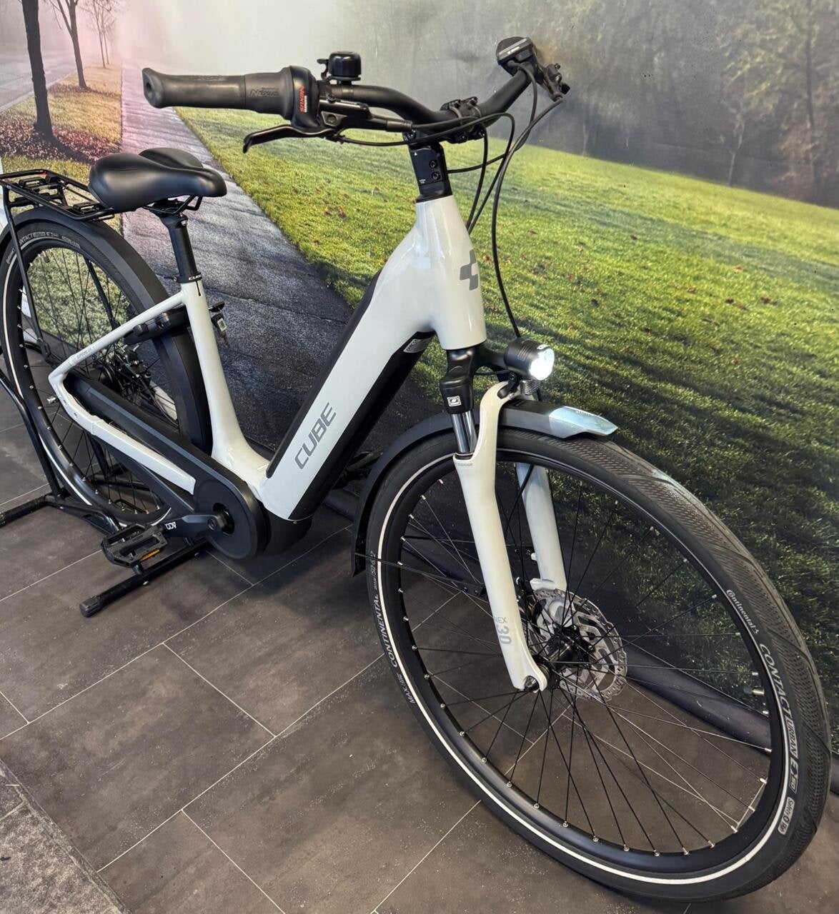 Cube Supreme Elektrische Fiets - Bosch Plus - XS - Als Nieuw, Pending System GmbH & Co. KG, Zo goed als nieuw, Cube, 50 km per accu of meer