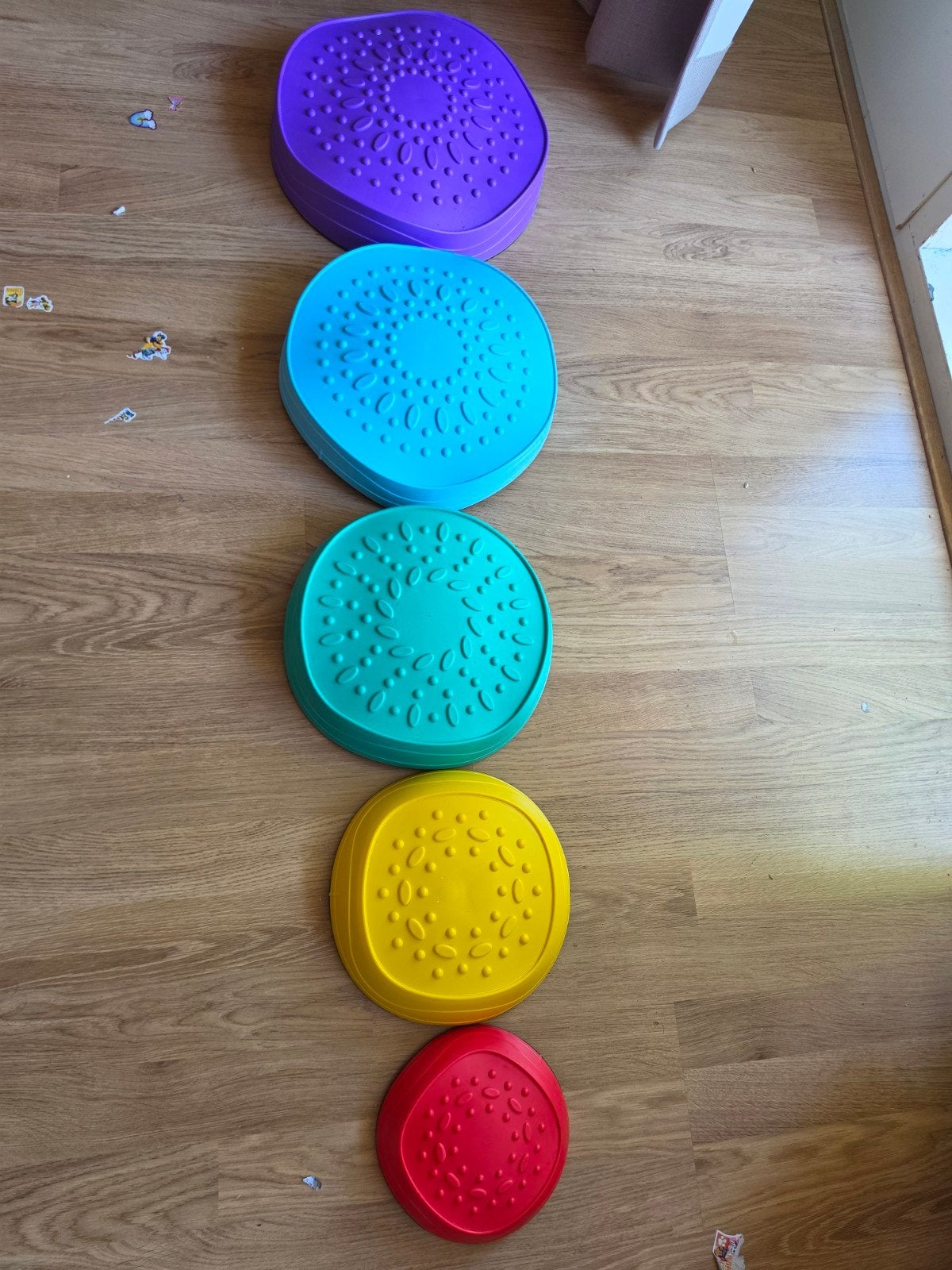 Set van 5 kleurrijke balansstenen voor kinderen, Ophalen, Gebruikt