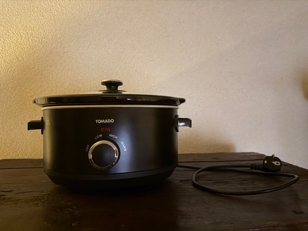 ✅ Tomado Slowcooker TSC3501B/01 1x Gebruikt, Ophalen of Verzenden, Zo goed als nieuw