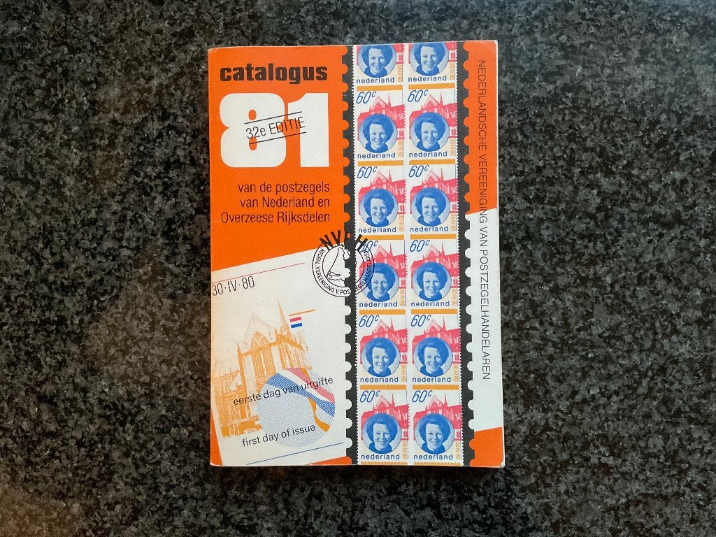 postzegelcatalogus Nederland 1981, Ophalen of Verzenden