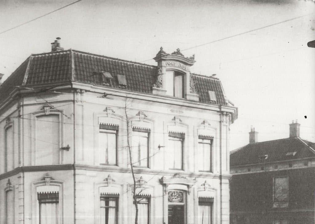 Utrecht Statig wit pand met trapjes Foto, Ophalen of Verzenden, Ongelopen, Utrecht