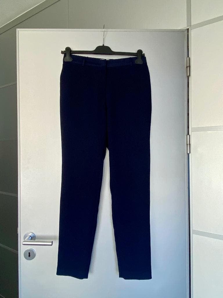 K203 Dante 6 mt. 40=M broek pantalon donker-blauw, Kleding | Dames, Blauw, Ophalen of Verzenden, Zo goed als nieuw, Lang