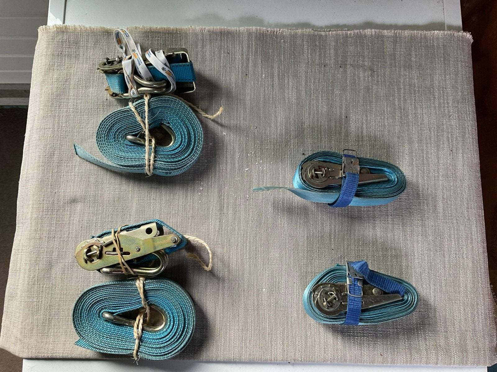 Ratel bagagegordels 4 stuks, Ophalen of Verzenden, Zo goed als nieuw