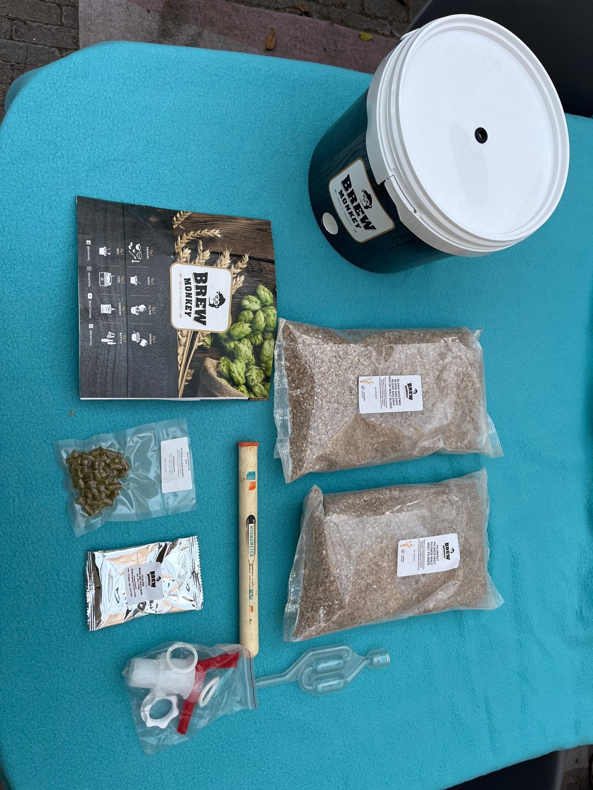 Brew Monkey Bierbrouw Pakket - Blond Bier (Ongebruikt), Ophalen of Verzenden, Nieuw