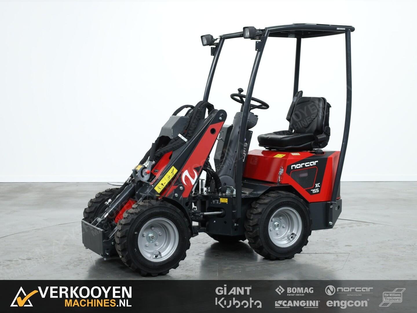 2025 Norcar 755XC VK10425 Minishovel ACTIE, Wiellader of Shovel