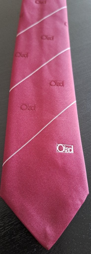 Oad Bus stropdas Touringcar Reisonderneming rood-wit, Ophalen of Verzenden, Nieuw, Gebruiksvoorwerp