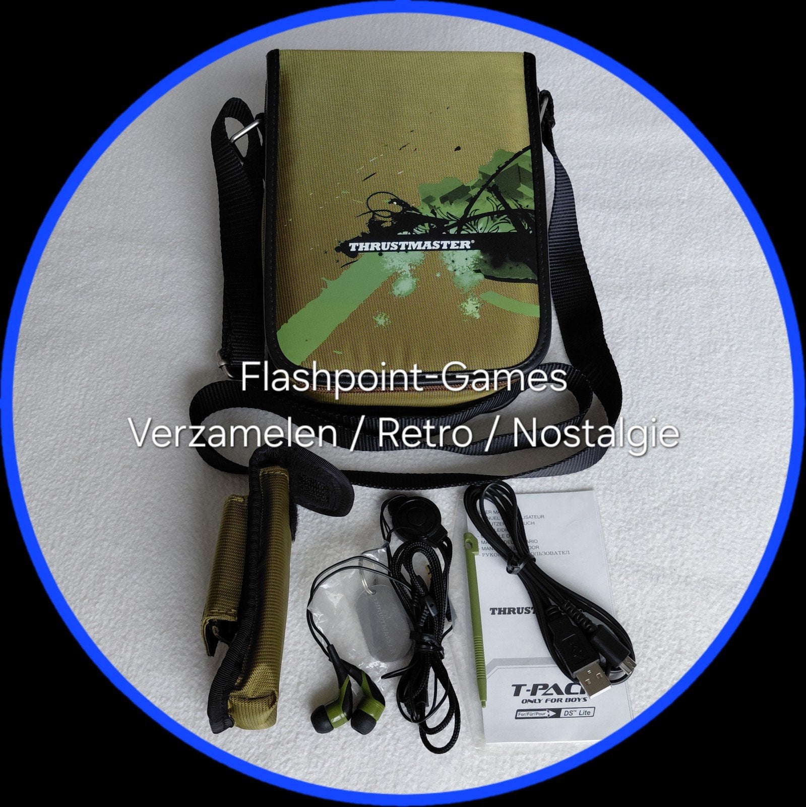 T-Bag Accessoires Nintendo DSi , DS Lite, Spelcomputers en Games, Verzenden, Zo goed als nieuw, Overige typen