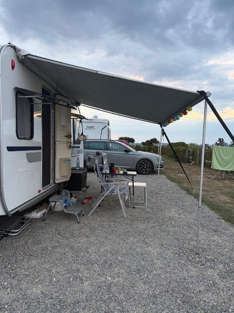 Thule Omnistore Zakluifel 3,75 meter x 2,50 meter, Caravans en Kamperen, Ophalen, Gebruikt