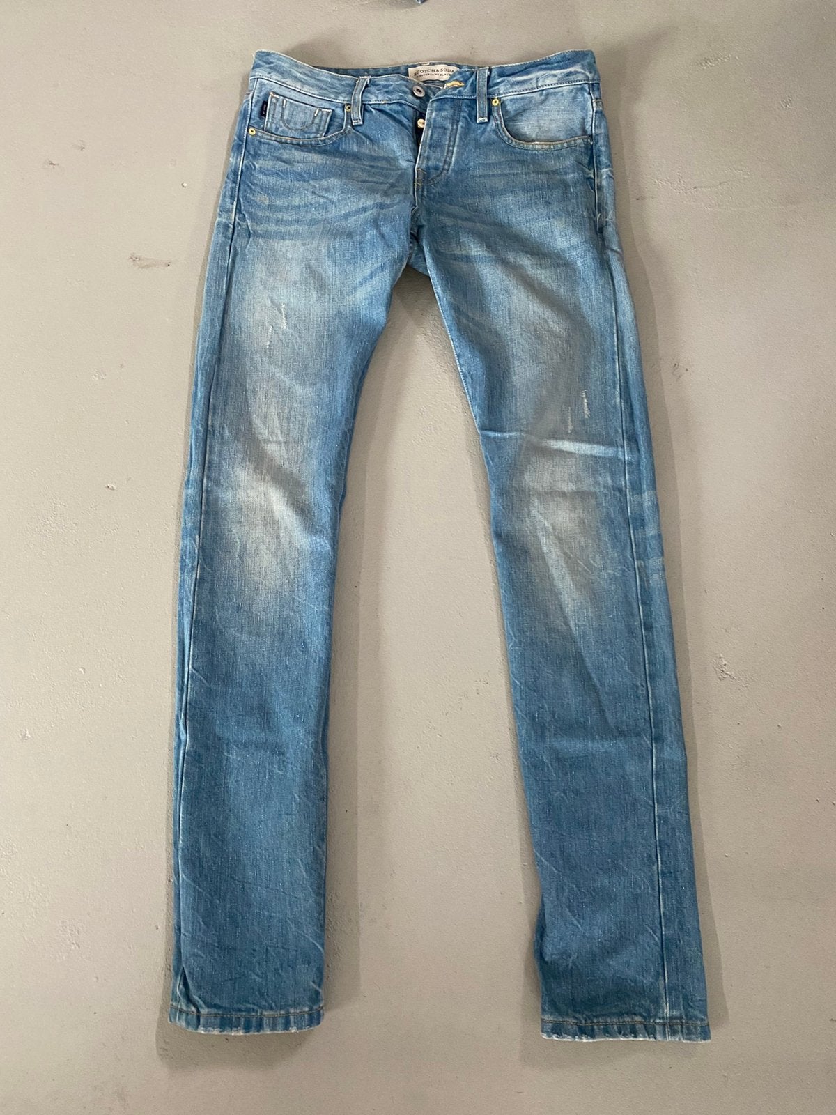 Mooie jeans van Scotch & Soda model Ralston maat 30/34, Verzenden, Zo goed als nieuw, Blauw, W32 (confectie 46) of kleiner