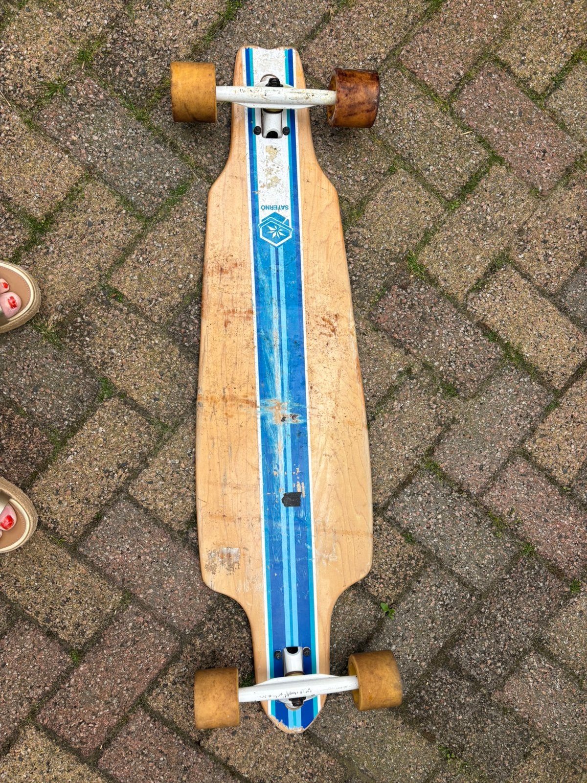 Longboard, Ophalen of Verzenden, Gebruikt, Overige typen, Longboard