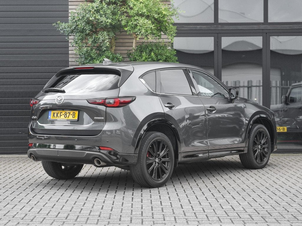 Mazda CX-5 2.5 SkyActiv-G 194 Homura Adaptive Cruise Bose Ca, Automatische klimaatregeling, Gebruikt, 4 cilinders, 2000 kg