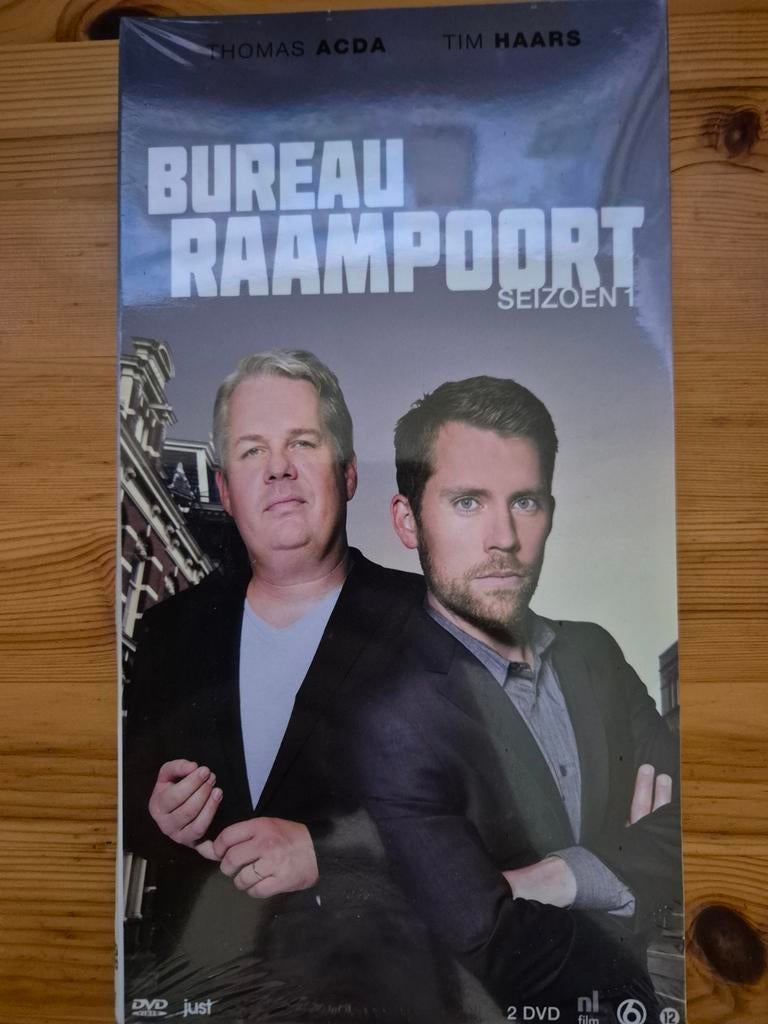 Bureau Raampoort Seizoen 1 DVD - Thomas Acda & Tim Haars, Cd's en Dvd's, Dvd's | Tv en Series, Boxset, Drama, Ophalen of Verzenden