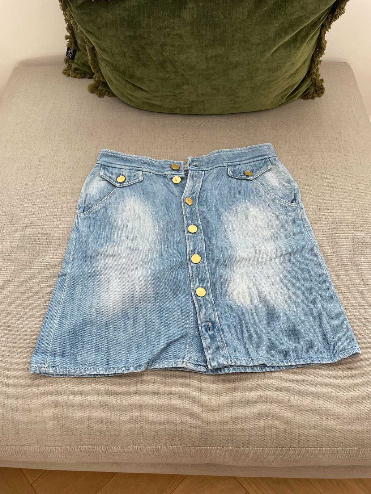 Isabel Marant Étoile spijkerrok maat 42, Blauw, Maat 42/44 (L), Ophalen of Verzenden, Zo goed als nieuw