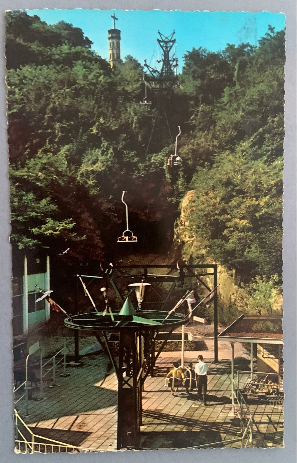 Valkenburg Kabelbaan Hotel Prins Bernhard, Verzenden, 1960 tot 1980, Gelopen, Limburg