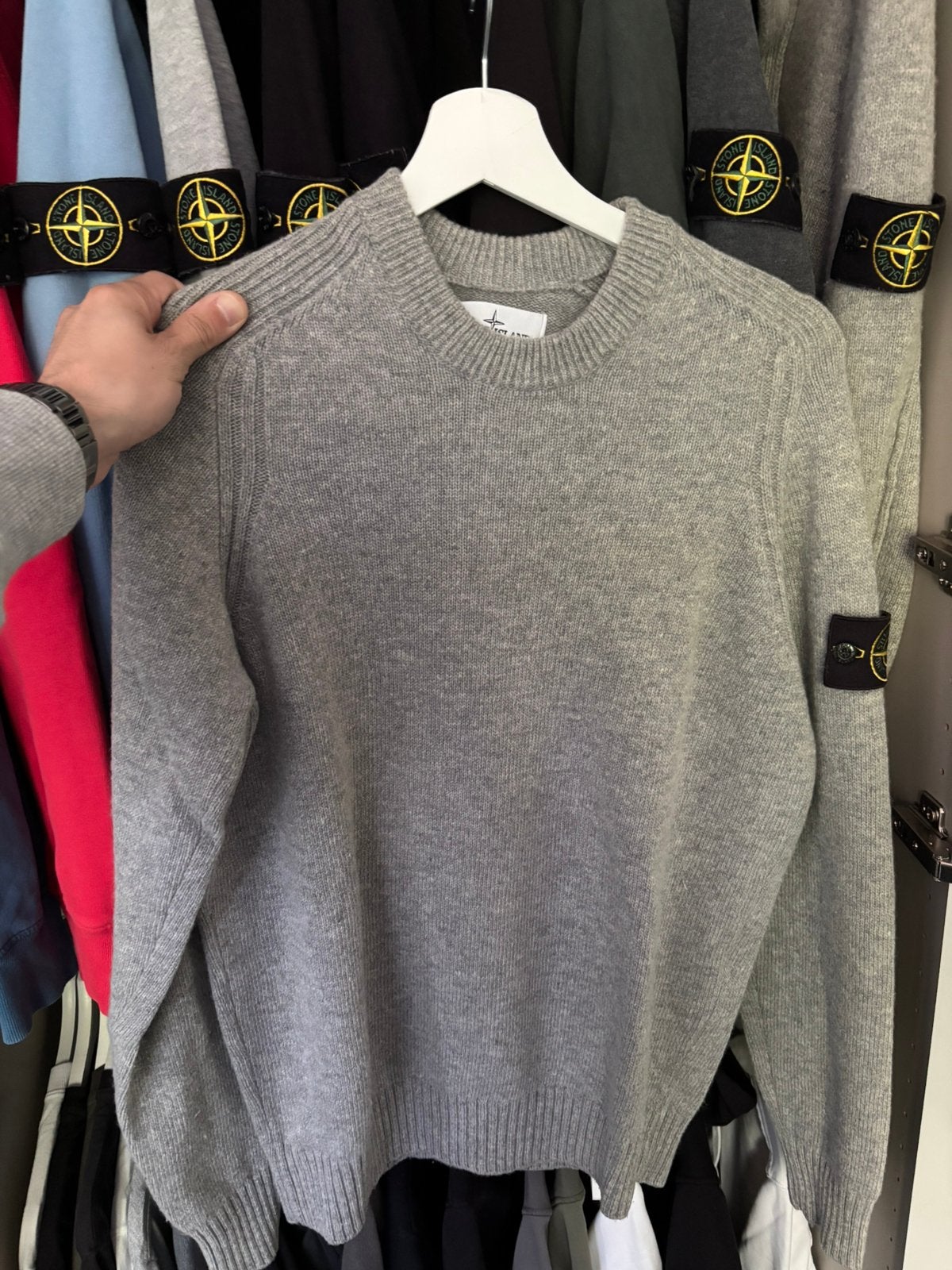 Stone island wollen trui, Ophalen of Verzenden, Zo goed als nieuw