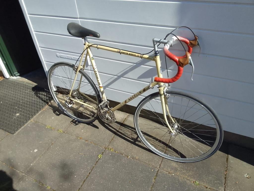 Vintage Gazelle Champion Mondial, Fietsen en Brommers, Fietsen | Racefietsen, Ophalen, 28 inch, Gebruikt, Heren