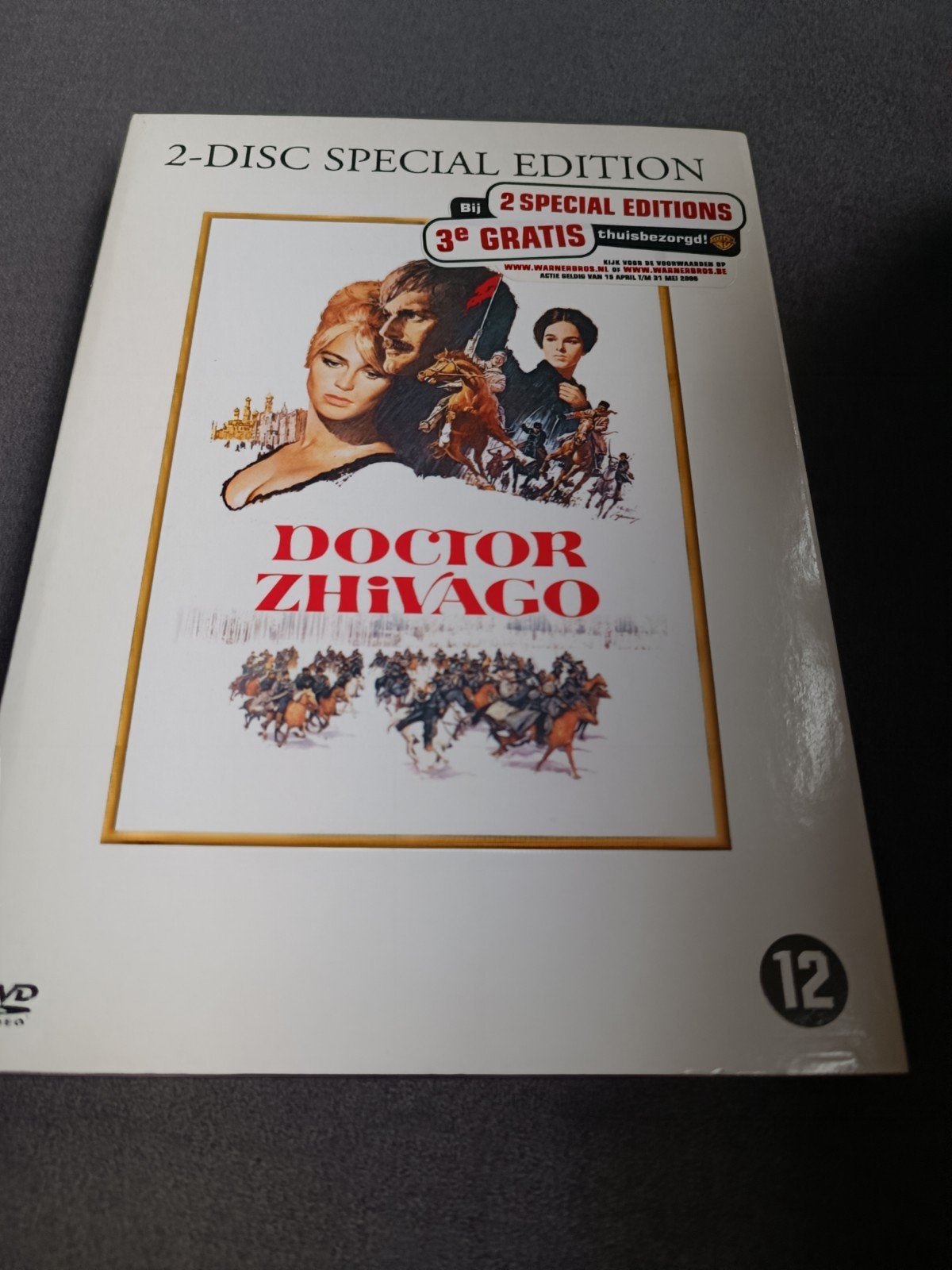 Doctor Zhivago - dvd, Cd's en Dvd's, Vanaf 12 jaar, Ophalen of Verzenden, Zo goed als nieuw, Drama
