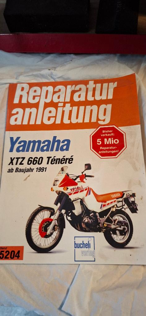 Yamaha XTZ660 3YF werkplaatsboek (Duits), Motoren, Ophalen of Verzenden