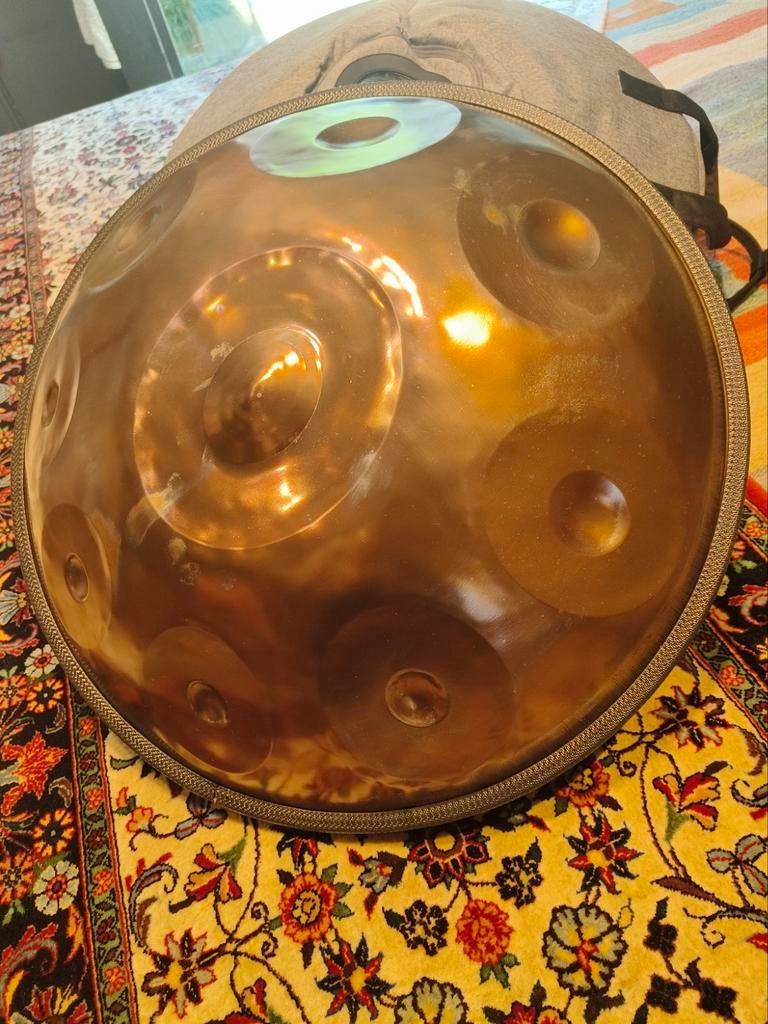 Handpan D 440hz, Muziek en Instrumenten, Percussie, Ophalen, Zo goed als nieuw, Melodische percussie