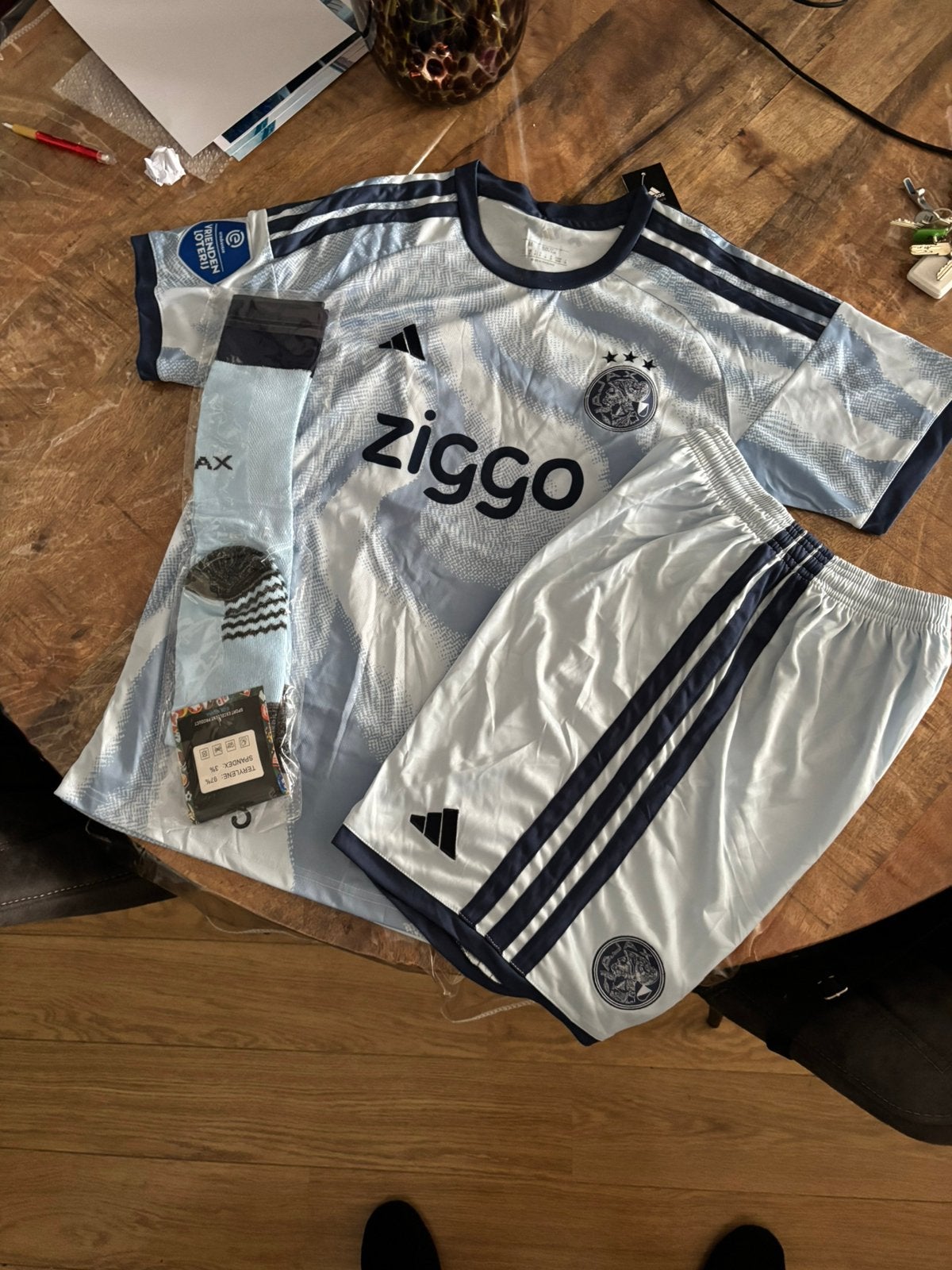 Ajax tenue maat M., Maat M, Verzenden, Nieuw, Set