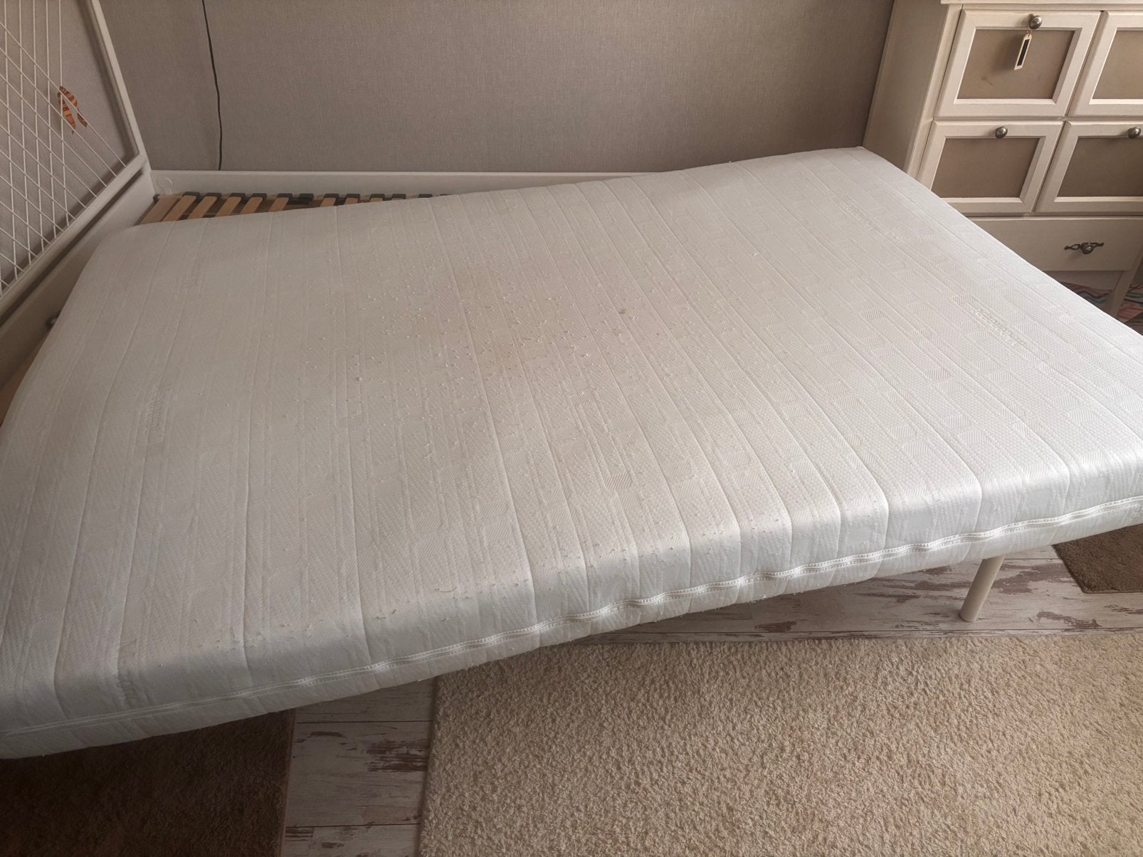 Goed matras 140 x 200, Ophalen, Zo goed als nieuw, Tweepersoons, 140 cm