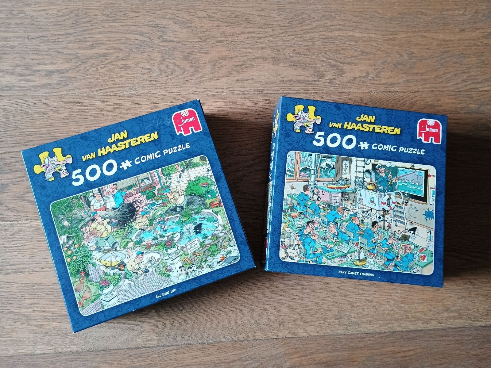 Jan van haasteren (500 stukjes), Ophalen, 500 t/m 1500 stukjes, Zo goed als nieuw