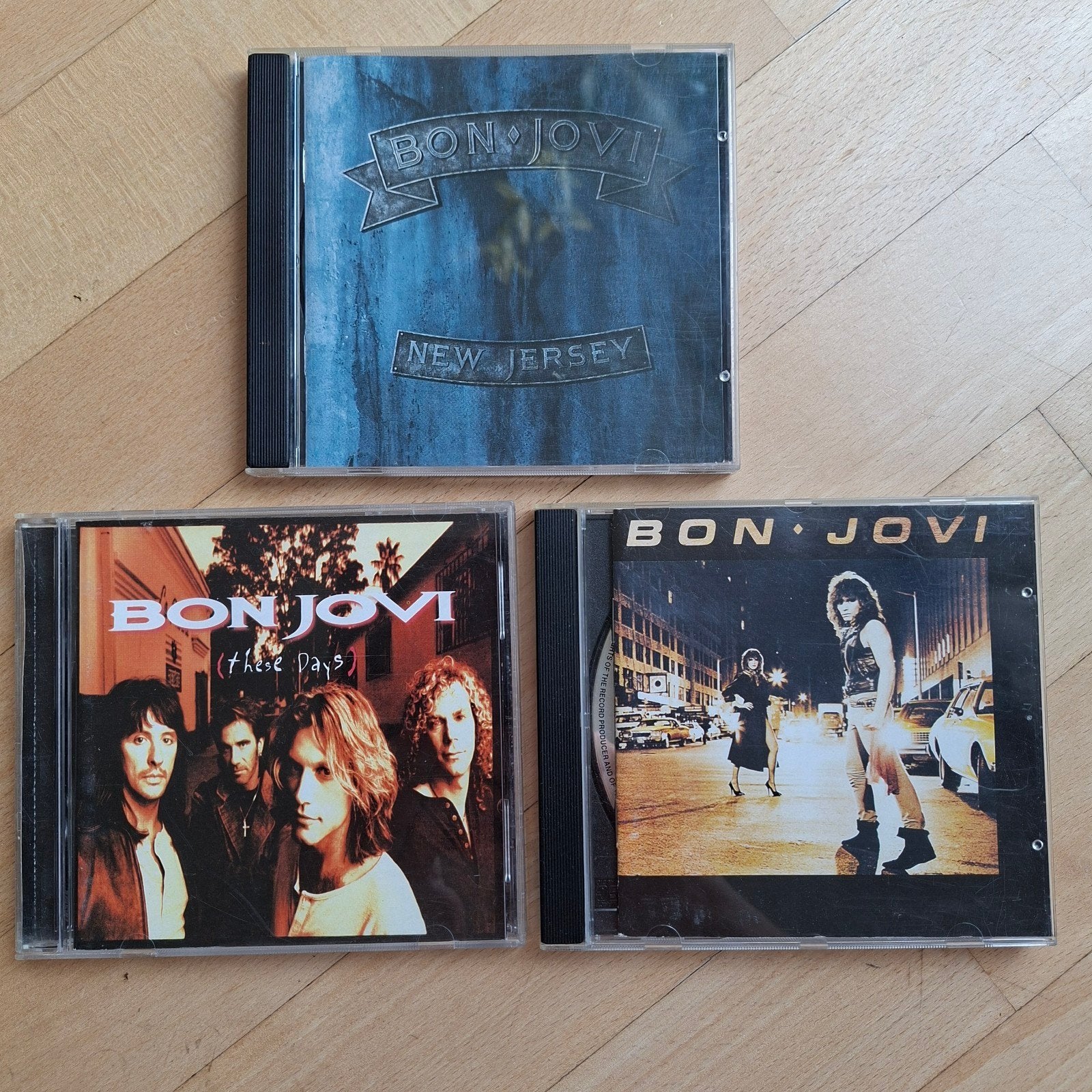 Bon Jovi CD's: New Jersey, These Days, Bon Jovi, Rock, Gebruikt, Verzenden, Inclusief doosje