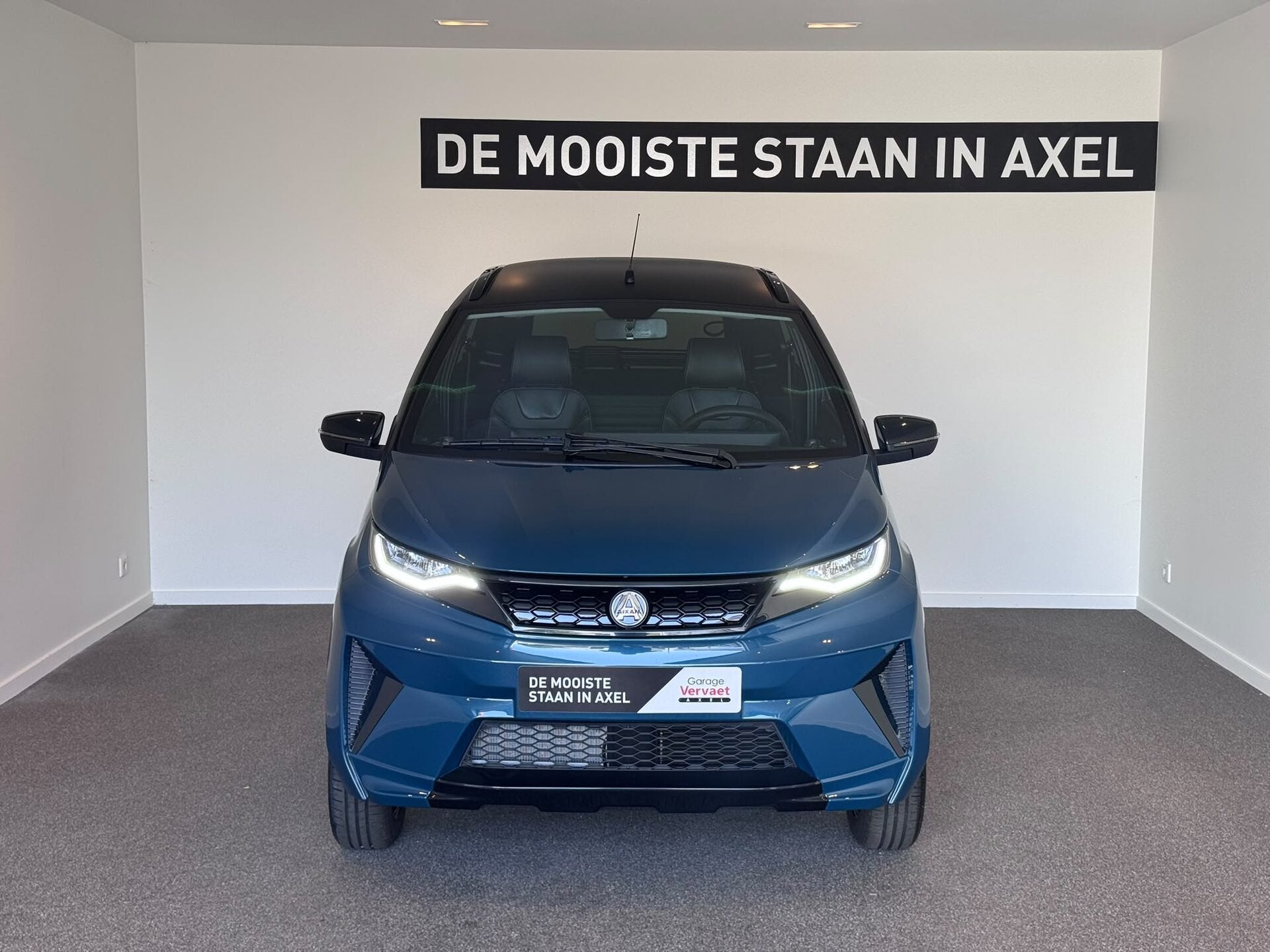 Aixam Brommobiel Crossover SUV, Auto's, Aixam, Automaat, Blauw, Leder, Bedrijf