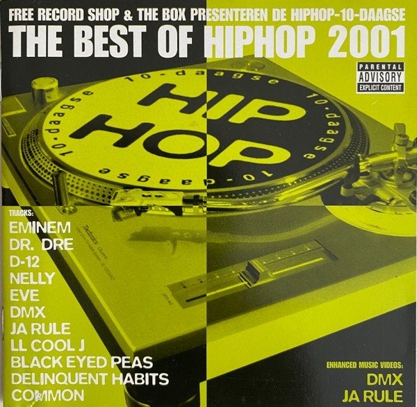 CD - The best of HIPHOP 2001, Ophalen of Verzenden, 2000 tot heden, Zo goed als nieuw