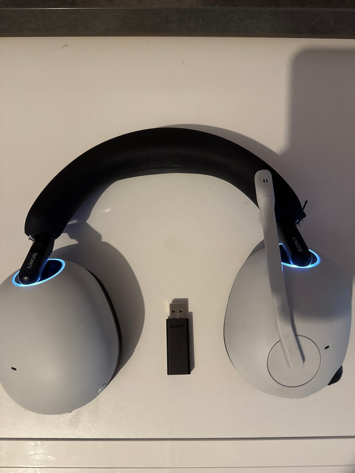Sony INZONE H7 Gaming Headset - Draadloos, Gaming, Ophalen of Verzenden, Zo goed als nieuw, Wit
