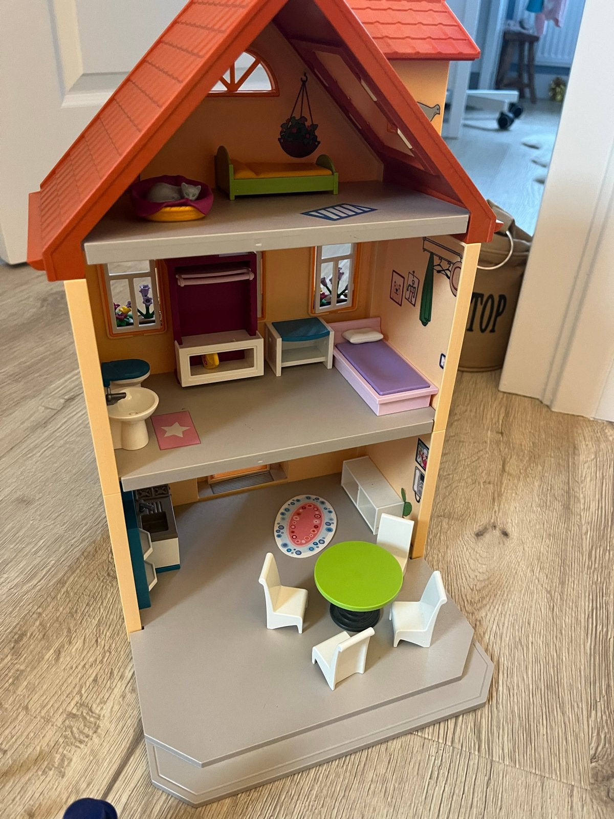 Playmobil Poppenhuis met Meubels en Figuren, Ophalen, Zo goed als nieuw