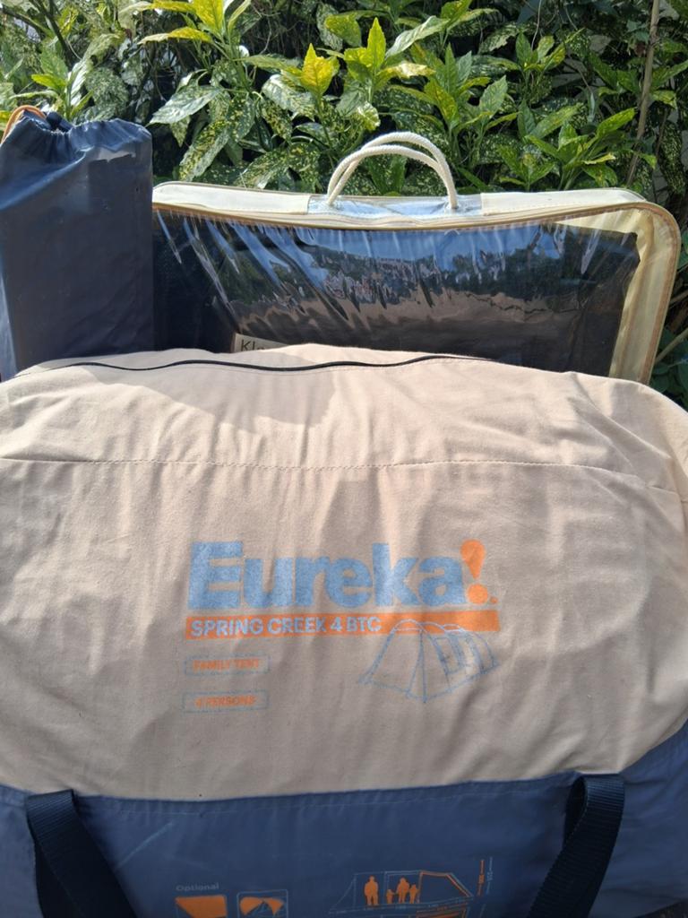 Eureka Spring Creek 4 BTC Familietent, Ophalen of Verzenden, Gebruikt, Tot en met 4
