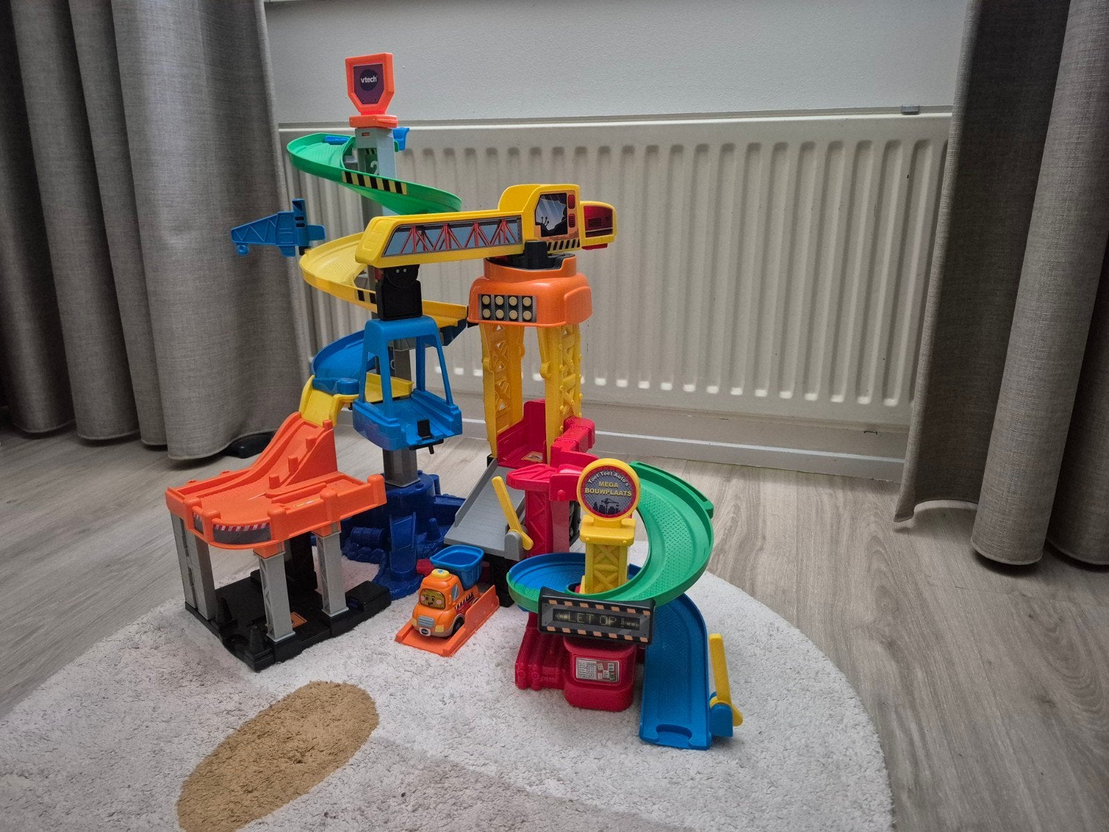 VTech Toet Toet Auto's Mega Bouwplaats, Ophalen of Verzenden, Zo goed als nieuw