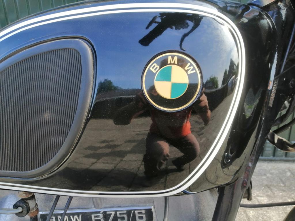 BMW R75/6 uit 1974 - Nederlands motor, 94.000km, Ophalen