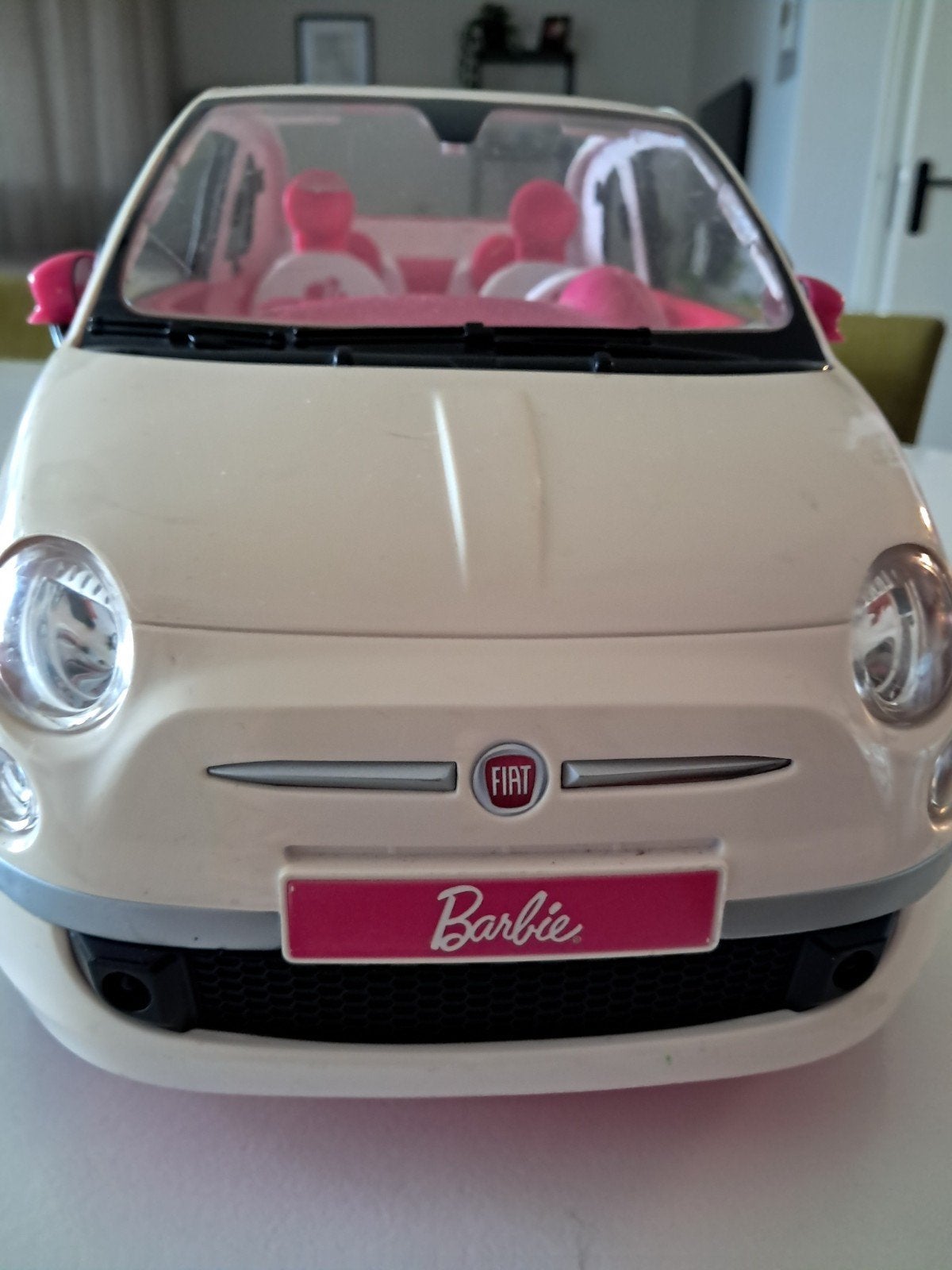 Barbieauto Fiat 500, Ophalen, Gebruikt