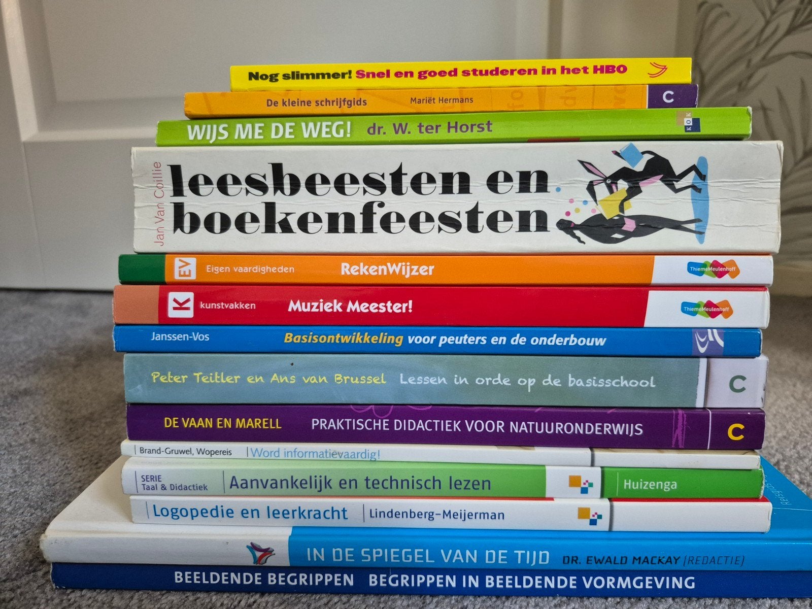 Diverse pabo studieboeken, Ophalen of Verzenden, Beta, Zo goed als nieuw, HBO
